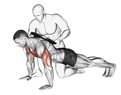 Assisted Weighted Push-up