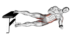 Side Plank Hip Adduction Copenhague