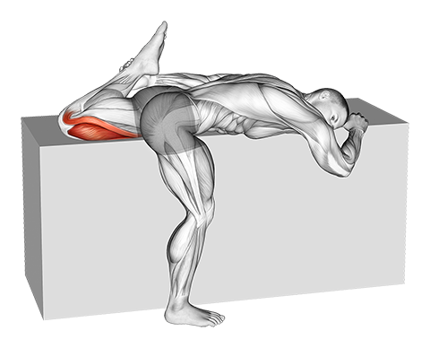 Box Bench Ankle Stretch 