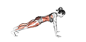 Front Plank with Arm and Leg Lift