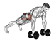 Plank Push-Up Row