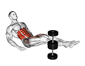 Seated Side to Side Leg Raise Crunch on Floor Video Guide