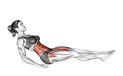 Seated In Out Leg Raise on Floor