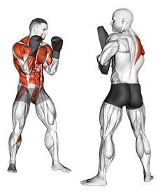 Boxing Right Cross