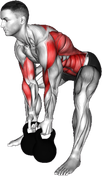 Kettlebell Gorilla Row
