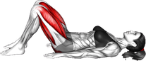 Alternate Single Leg Glute Bridge